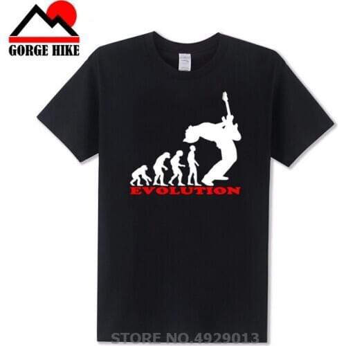 Double Bass Player Evolution Funny Music T-Shirt 2019 New Pure Cotton Short Sleeves Hip Hop Fashion Mens T Shirt