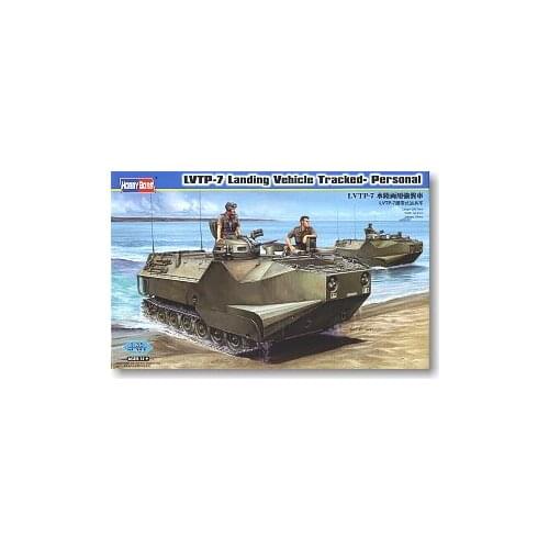 Hobby Boss 1/35 scale tank models 82409 LVTP-7 Crawler Amphibious Combat Armored Personnel Carriers