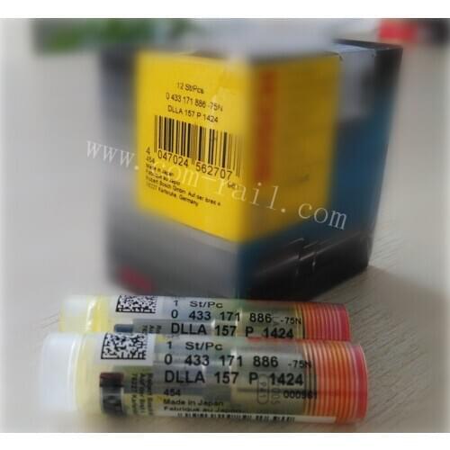 Original injector nozzle DLLA157P1424,0433171886 for injector 0445120048