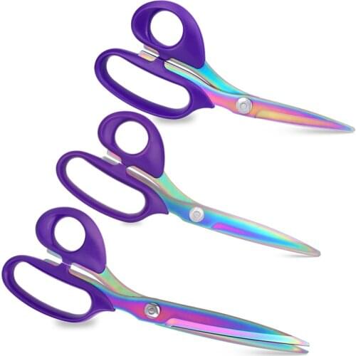 KAOBUY Professional Tailor Scissors Clothing Scissors Vintage Stainless Steel Fabric Leather Cutter Craft Scissors DIY Home Tool