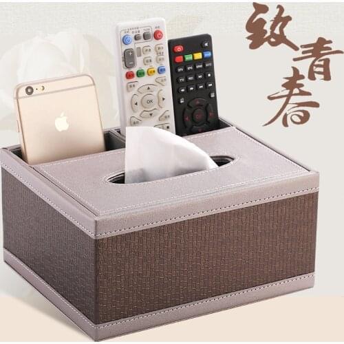 Simple Creative Living Room Tissue Box European Style Storage Home Toilet Paper Portable Travel Servilletero Household Eg50zj