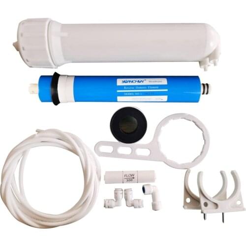 SANQ 75Gpd Vontron RO Membrane + 1812 RO Membrane Housing + Reverse Osmosis Water Filter System Parts