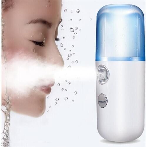 Face Moisturizing Sprayer Nano USB Rechargeable Portable Air Humidifier Handheld Water Atomizer face spa SU293