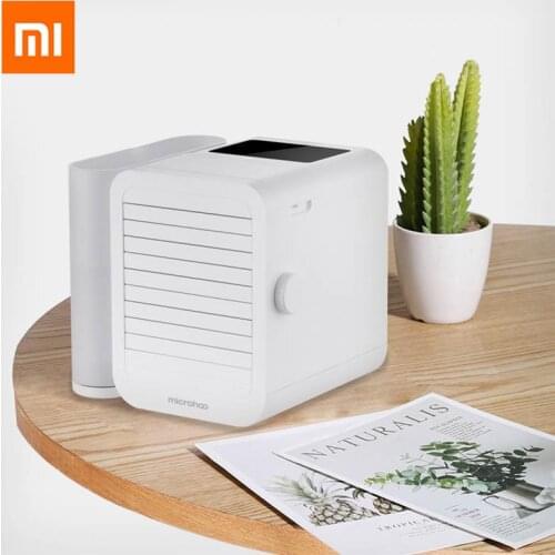 Xiaomi Microhoo 3 In 1 Mini Air Conditioner Water Cooling Fan Touch Screen Timing Artic Cooler Humidifier