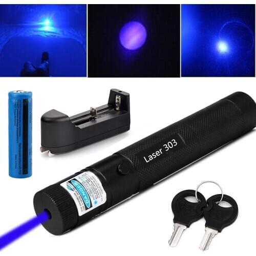 10Mile Green Laser Pointer Pen Astronomy hight Powerful red purple lazer Cat Toy Adjustable Focus Burning laser Battery+Charger
