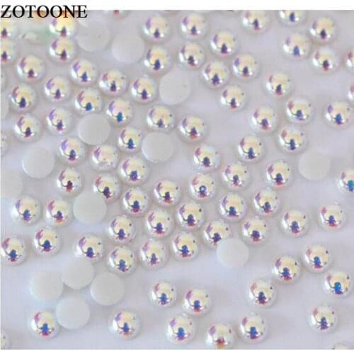 ZOTOONE 3.4.5.6.8MM 1-2000PCS Rhinestone Stickers Hotfix Jewelry Clothes Applicator Wedding Glitter Decoration Polymer Clay D1