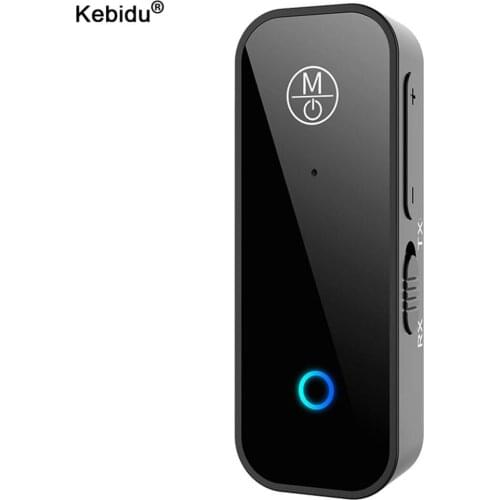 2 in 1 Bluetooth 5.1 Receiver Transmitter Adapter 3.5mm Jack For Car Speaker TV Music Audio Aux Headphone Receiver Handsfree New