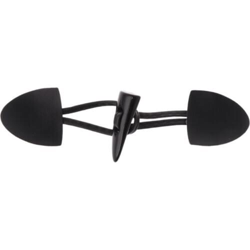 2021 New 6 Pairs Leather Horn Toggle Closure Buttons Coat Jacket Duffle Shawl Clothes Sewing DIY Apparel Crafts