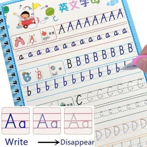 2020 Children Writing Copybook for Calligraphy English Painting Learning Math Practice Art Books Student Education Supplies #37