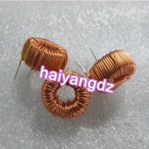 3pcs/20mm 370UH 5A 0.8 Line 8026B Magnetic ring inductors Annular inductance Horizontal