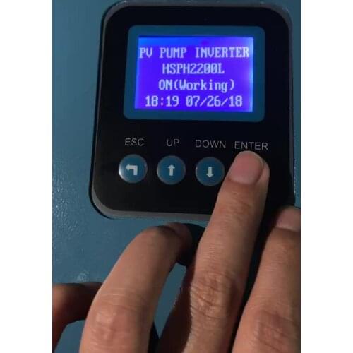 3hp 2.2kw single phase HOBER solar pumping inverter for irrigation water supply