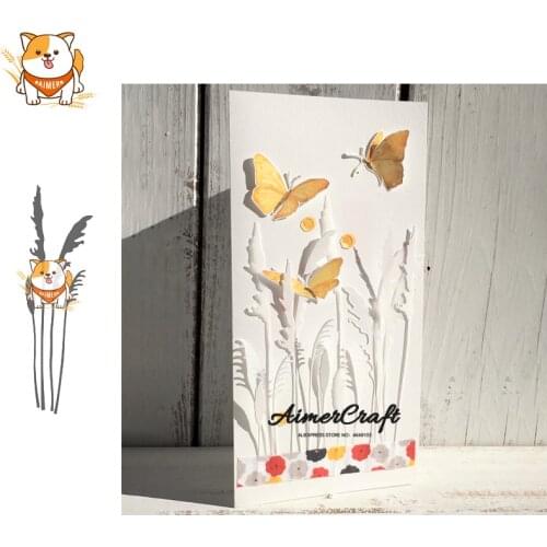 4PCS Leaf Plant Metal Cutting Dies Scrapbooking Stencil For DIY Paper Card Decorative Embossing Die Cut Craft Dies New 2019