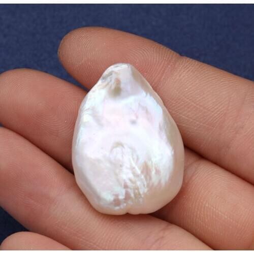 Baroque Tail Pearl Irregular No Space For Jewelry Making DIY Necklace Bracelets Pink /purple 25-35mm