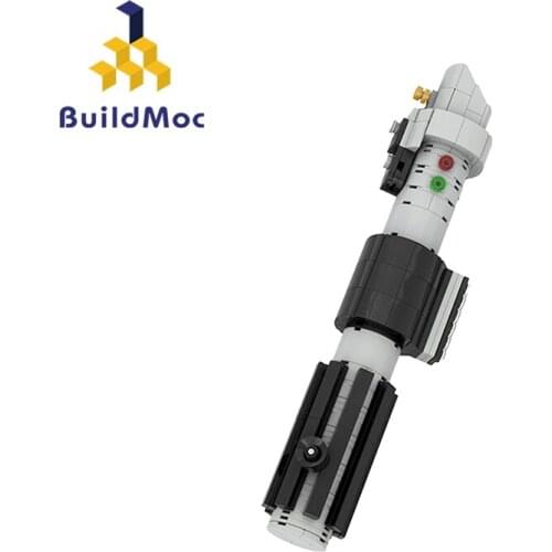 Buildmoc Star Series Movie Anakined-Padawan Arms Light Sword Building Blocks Assembly Bricks Weapon Model Toys For Children Gift
