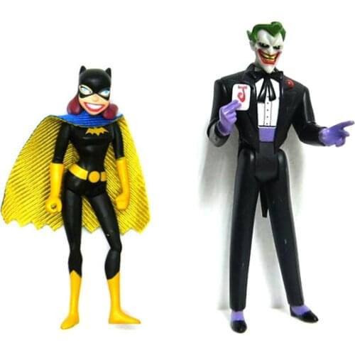 DCU JLU Joker & Bat-girl 4.75" Loose Action Figure Set Figurine Toy Doll