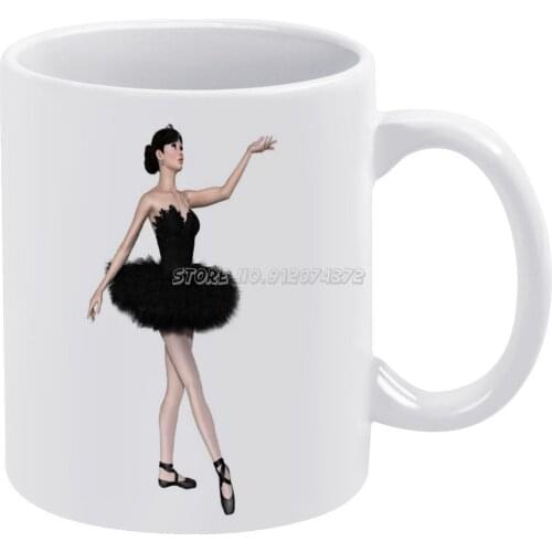 Swan Swan Lake Coffee Mugs Ceramic Mug Tea Cup Custom Cup Personalized Maman Gift Ballet Ballerina Dance Dancer Odile Swan Tutu