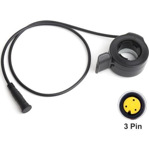Thumb Throttle 3 PIN Speed Governing Controller For Bafang Mid Drive Motor Hub Motor Electric Bicycle Conversion Kits E-bike