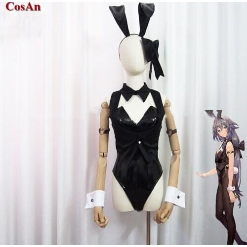 Hot Game Honkai Impact 3 Fu Hua Cosplay Costume Unisex Full Set Bunny Girl Uniform Activity Party Role Play Clothing Custom-Make