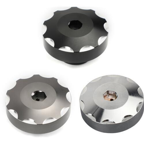 Areyourshop for Triumph T100 T120 BONNEVILLE / STREET TWIN 2016 2017 2018 2019 2020 SPEED TWIN Engine Oil Filler Plug Cap Covers