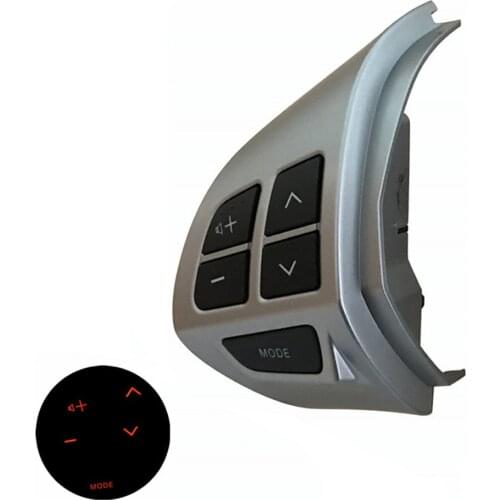 Left Steering Wheel Switch Audio Radio Control Button For Mitsubishi Laner Outlander ASX 2007 2008 2009 2010-2014 High-quality