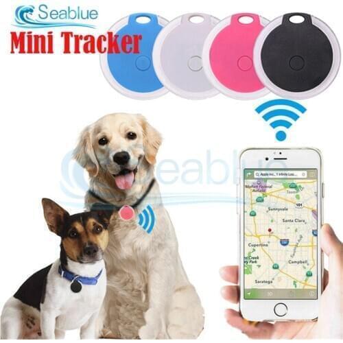 Mini Fashion Smart Dog Pets Bluetooth 4.0 GPS Tracker Anti-lost Alarm Tag Wireless Child Bag Wallet Key Finder Locator Trackers