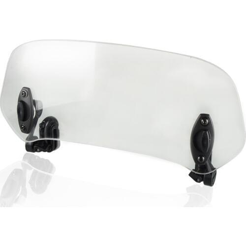 Motorcycle Windshield Adjustable Windscreen Extension Wind Deflector Unversal For Honda Integra 750 NC750D 750DCT Integra750Maix