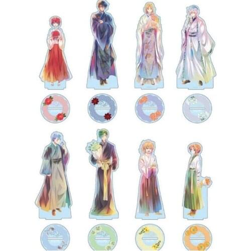 New Anime Yona of the Dawn Akatsuki no Yona Yun Son Hak Su-Won Acrylic Figure Stand Display Model Plate Tabletop Decor Toy Gift