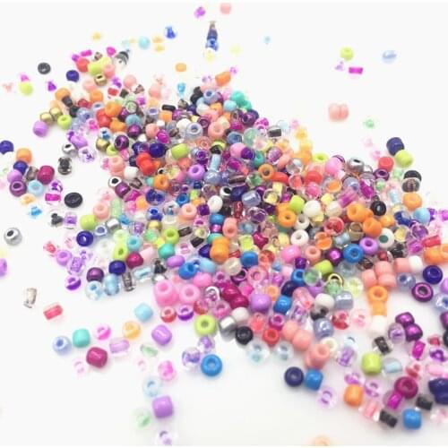 New 1000pcs 2mm Crystal Spacer Czech Glass Seed Beads For Jewelry Making Earring Necklace Bracelet Charms DIY Beads