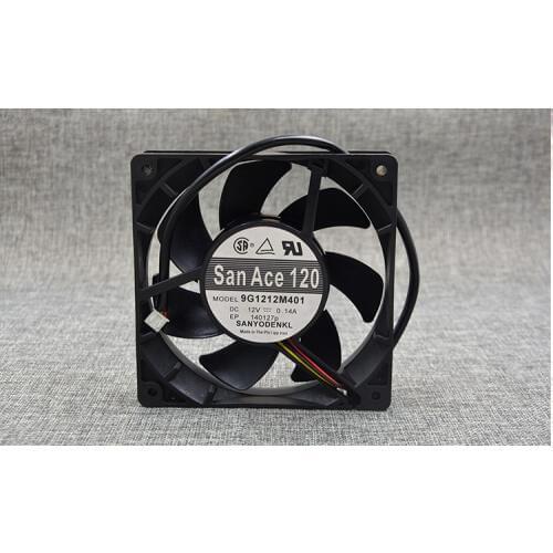 New original 9G1212M401 12V 0.14A 3 line 12025 12CM cooling fan