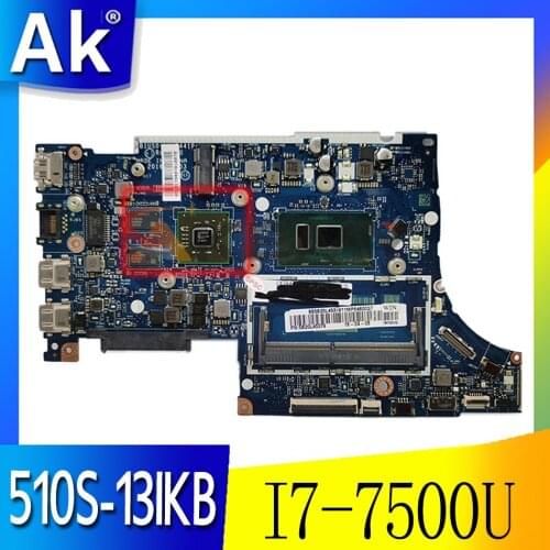 Applicable to 510S-13IKB notebook motherboard I7-7500U VGA(2G) number LA-D441P FRU 5B20M36013 5B20M36014 5B20M35994 5B20M36008
