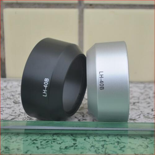 Professional 45mm Lens Hood LH-40B for 0lympus M.Zuiko Digital F1.8 Lens Sliver 37mm
