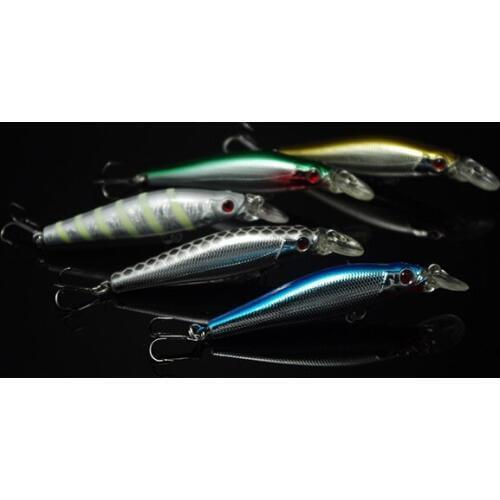 Fishing Glow Thread Lure Minnow Floating Slowly Sinking Bait MUSTAD Hooks 9cm 11cm Hard Artificial Bionic Baits