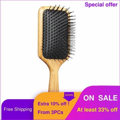 DREWTI Paddle Brush Hair Brush Head Massage Comb For Long Short Thick Thin Curly Straight Wavy Dry Hair for Men Women Kids