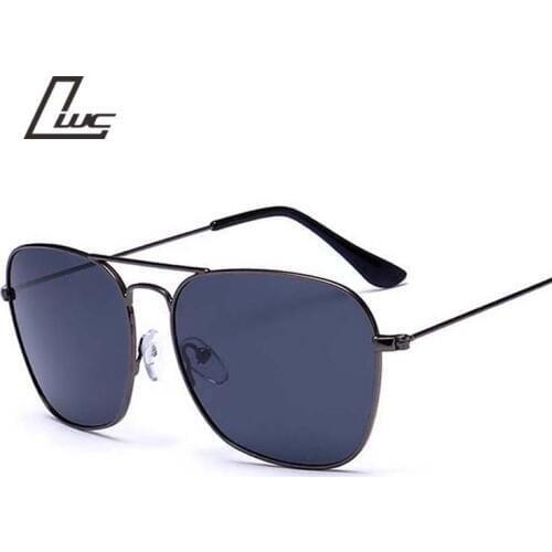 New Polarized Sunglasses Men Brand Design Fashion Vintage Sun Glasses For Men Full Metal Frame Coating Square Sunglass UV400