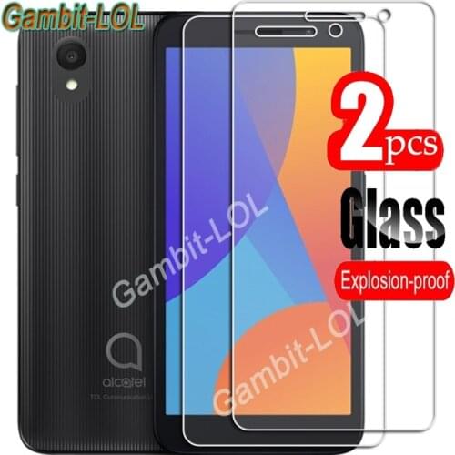 For Alcatel 1 (2021) Tempered Glass Protective ON Alcatel1 2019 5033T 5033D 5033G 5Inch Screen Protector Smart Phone Cover Film
