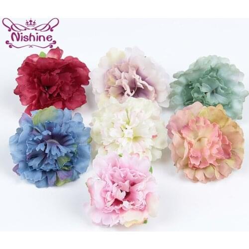 10pcs/lot Handmade Lilac Flower Accessories Fashion Artificial Floral Headwear DIY Wreather Holiday Party Decoration 7 Colors