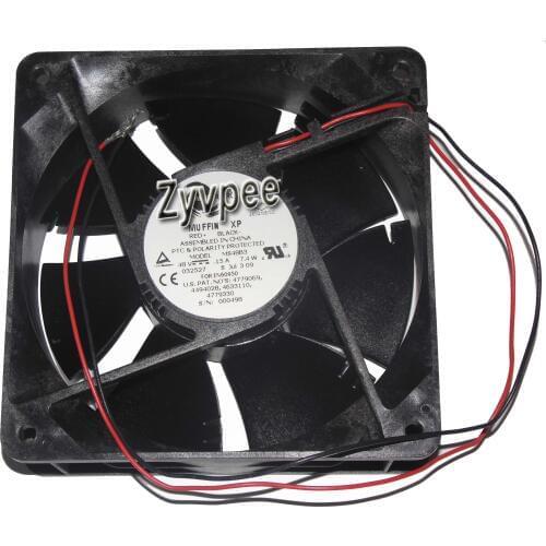 ComairRotron 12038 MS48B3 48V 0.15A 7.4W 000498 12CM 2 Wire Server power Fan