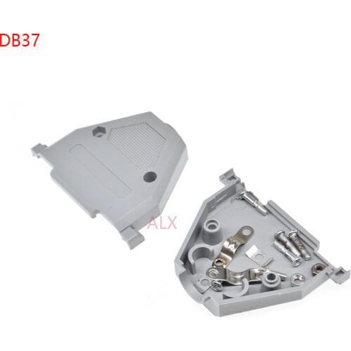 5Pcs Plastic Cover Housing Hood For D-SUB 37 Pin 2 Rows DB37 Pin Serial connector