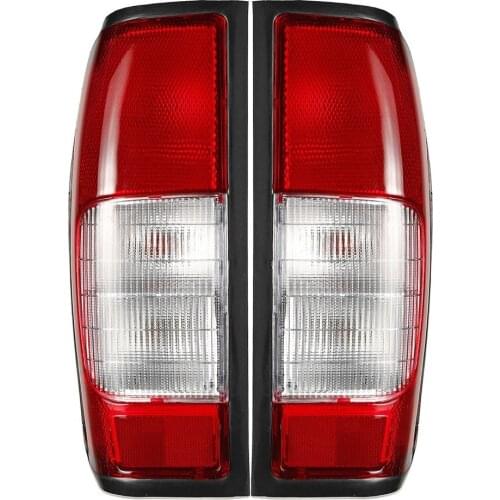 Car Left/Right Tail Light Brake Lamp with Bulb For Nissan Navara D22 D23 Pickup 1998-2004