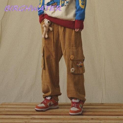 BIRGHWATER Women's Corduroy Trousers