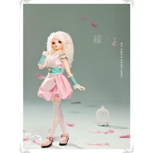 Bjddoll1/4 MiniFee Ryeon Fashion Birthday Gift High Quality Doll