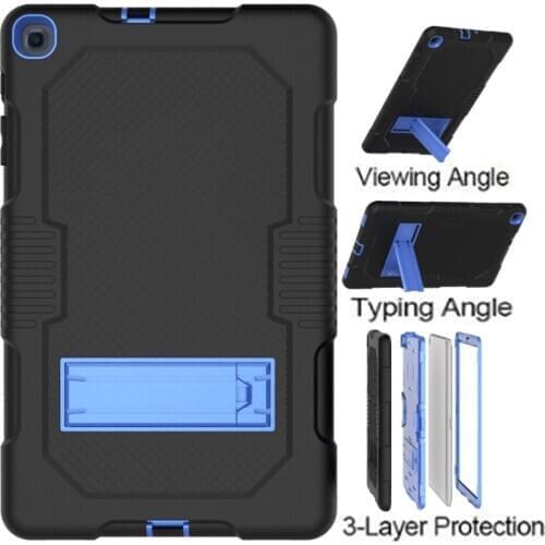 Case For Samsung Tab A 10.1" T510 T515 2019 Case Shockproof Heavy Protective Rugged Duty Case For Samsung Tab A10.1 T510 Cover