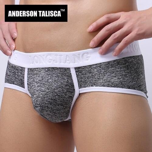 ANDERSON TALISCA Brand New Sexy Mens Briefs Underwear Men Brief Ropa Interior Hombre Soft Man Cueca Masculina Size S-XL 433KM