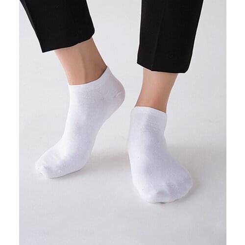10 Pairs Cotton Summer Breathable Thin Short Socks Cotton Deodorant Mens High Quality Sports No Show Black Ankle Socks For Man
