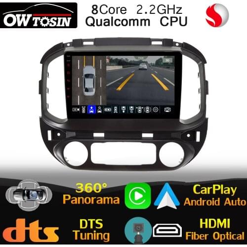 Qualcomm CPU Android For Chevy Chevrolet Colorado Trailblazer GMC Canyon Car Multimedia Player CarPlay Radio GPS DSP 4G LTE HDMI