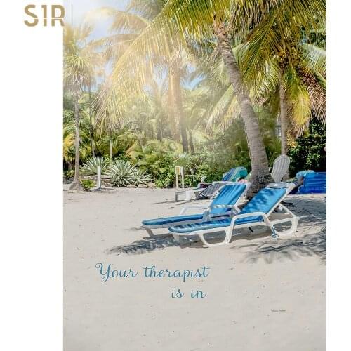 Nordic Scandinavian Decoration Tropical Landscape Posters Modern Prints Bike Sea Beach Bus Wall Art Canvas Painting Pictures