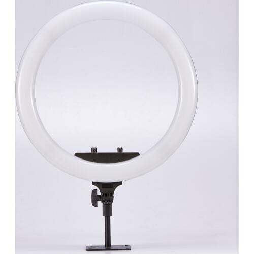 Tolifo 19-inch Bi-Color Outer Dimmable LED Ring Light with high brightness patch, Stand, Phone Holder for Make Up, YouTube Video