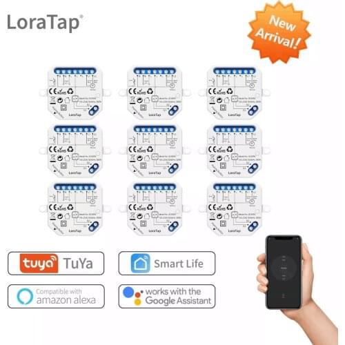 WiFi Smart Curtain Blinds Module Switch Roller Shutter Motor Tuya Wireless Remote Control Work with Alexa Google Home