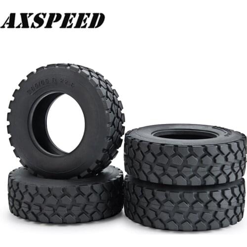 1:14 Tamiya Wheels Tires 30mm Rubber Tyre Wheel Tire for 1/14 Tamiya Wheel Rim Hubs RC Rock Crawler Car Upgrade Parts