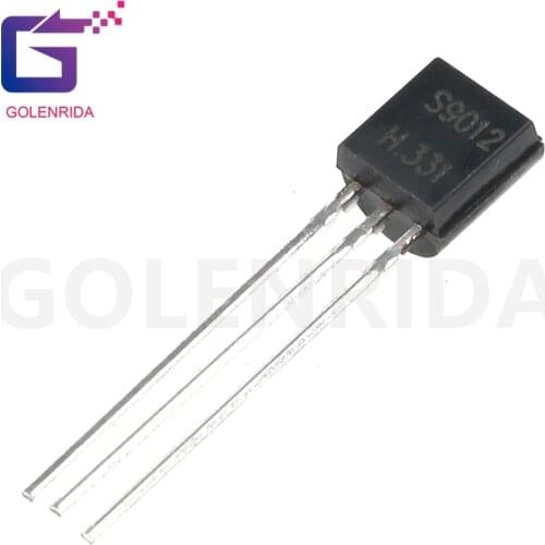 100PCS S9012 TO-92 9012 TO92 new triode transistor